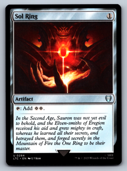 Sol Ring - Lord of the Rings Commander - MTG - Image 1