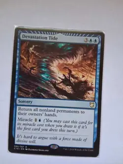 1x Devastation Tide NM Eng MTG - Commander 2018 - Image 1