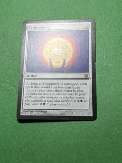 ** Trinisphere** ~Darksteel~ MTG: Magic the Gathering, Moderate Play (LP) - Image 2