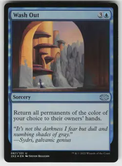 Wash Out Foil U Double Masters 2022 67 MTG - Image 1