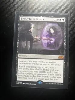 Beseech the Mirror Wilds of Eldraine Regular Mythic MTG - Image 1