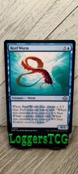 MTG Reef Worm / MH3 0271 U NM - Image 1