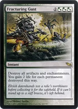 Fracturing Gust (#227) - Shadowmoor - Magic: The Gathering Rare - LP - Normal - Image 1