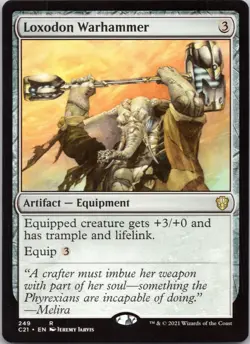 Commander 2021 #249 Loxodon Warhammer - Image 1