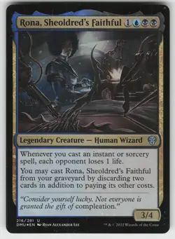 Rona, Sheoldred's Faithful Foil U Dominaria United 216 MTG - Image 1
