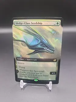 Sledge-Class Seedship (Extended Art) #346 (Foil) NM Edge of Eternities Magic MTG - Image 1