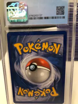 Pokemon 2006 Super Rare Mew Ex Holon Phantoms 111/110 NM CGC 8 w/Subs. PSA - Image 2