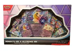 Pokemon TCG: Mimikyu ex & Alcremie ex Premium Collection Box IN HAND SEALED - Image 1