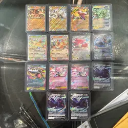 Pokemon TCG Scarlet & Violet EX Lot Of 14 Cards - Image 1