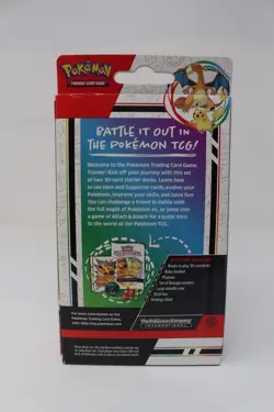 Pokemon Demo Decks Pikachu ex & Charizard ex Factory Sealed 2024 Level 1 - Image 3
