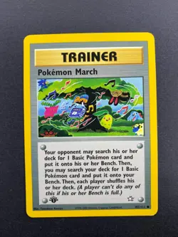 Pokemon March - 102/111 - 1st Edition - Neo Genesis - LP - Image 1