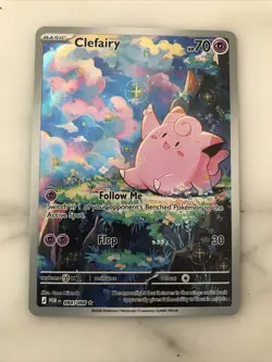 Pokemon “CLEFAIRY” 94/88 Perfect Order Full Art Illustration Rare NM-M - Image 1
