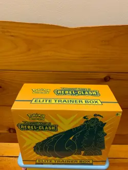 Pokemon Sword and Shield Rebel Clash Elite Trainer Box ETB Brand New Sealed - Image 4