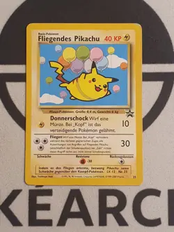 Pokemon Karte Fliegendes Pikachu 25 Promo Pokemon Deutsch 1999 Pokemon Original - Image 2