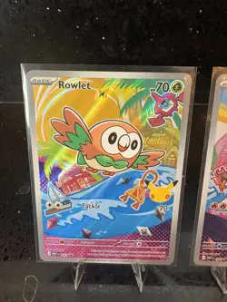 Pokemon TCG Alolan Starters/First Partners - Rowlet, Litten and Poplio NM/Mint - Image 2