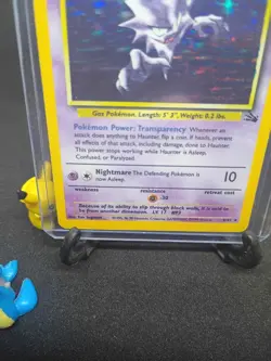 Pokemon 1999 Haunter Holo Fossil Lp - Image 3