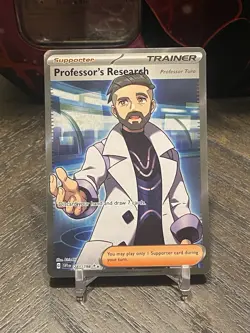 Professor's Research Turo 241/198 Full Art SV1EN Scarlet & Violet - Pokemon NM - Image 1