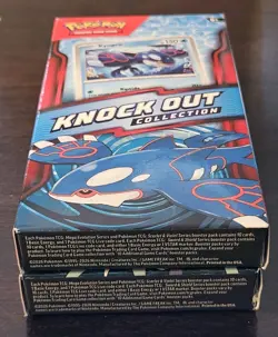(Pair) Pokemon Suicune & Kyogre Knock Out Collection (Both) Sealed With Promo - Image 5