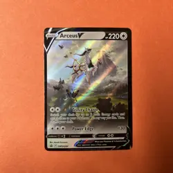 Arceus V SWSH204 Near Mint - Sword Shield Black Star Promo - Pokemon TCG - Image 1