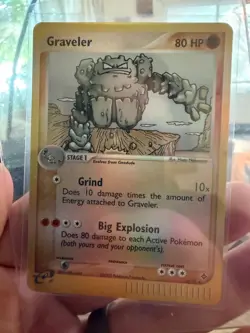 Graveler 29/97 EX Dragon Reverse Holo NM Pokemon TCG - Image 1