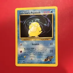 Pokemon TCG Sabrina's Psyduck Gym Challenge 99/132 Common 50 HP - Image 1