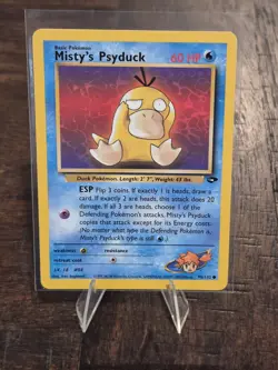 Misty's Psyduck 90/132 Gym Challenge Regular Pokemon - Image 1