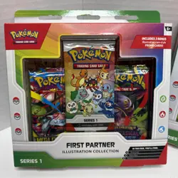 (Lot Of 3) Pokemon TCG First Partner Illustration Collection Series 1 - Image 2