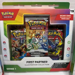 (Lot Of 3) Pokemon TCG First Partner Illustration Collection Series 1 - Image 3
