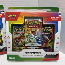(Lot Of 3) Pokemon TCG First Partner Illustration Collection Series 1 - Image 4