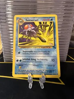 Pokemon TCG Fossil Tentacruel #44/62 Unlimited Uncommon Vintage 1999 LP - Image 1