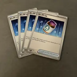 [4x Playset] N's PP Up 153/159 Sv09: Journey Together Pokemon TCG - Image 1