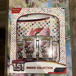 Pokemon TCG Scarlet & Violet - 151 Binder Collection - 4 Packs - Image 1