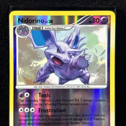 Nidorino (Reverse Holofoil) - Pokemon TCG Rising Rivals 74/111 - Image 3