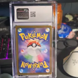 Team Rocket's Meowth Art Rare Holo CGC 10 Pokemon Sv10 109/098 Japanese - Image 2