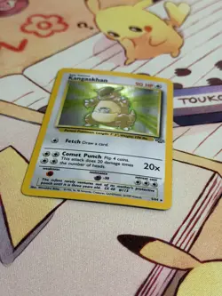Kangaskhan 5/64 Jungle Set Holo Rare Pokemon WOTC Vintage 1999 - Image 2