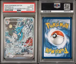 2024 POKEMON SVP EN-SV BLACK STAR PROMO #131 KINGDRA EX PSA 10 - Image 2