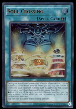 Yu-Gi-Oh! Soul Crossing #EGO1-EN002 Near Mint - Image 1