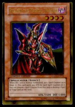 Yu-Gi-Oh! Breaker the Magical Warrior #GLD1-EN014 Limited Edition Near Mint - Image 1