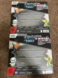 Pokemon TCG: Black Bolt & White Flare- Unova Poster Collection Box LOT OF 2 - Image 2