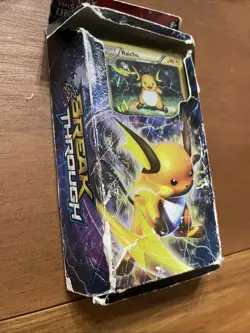 Pokemon XY BREAKthrough Burning Spark Theme Deck [Raichu] Factory Sealed - Image 3