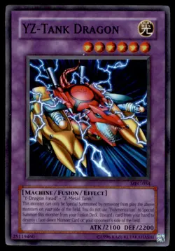 Yu-Gi-Oh! YZ-Tank Dragon #MFC-054 Light Play - Image 1