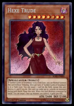 Yu-Gi-Oh! Hexe Trude #BLRR-EN009 1st Edition Light Play - Image 1