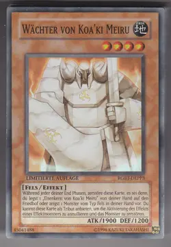 YU-GI-OH Wachter von Koa'ki Meiru Super Rare RGBT-DEPP3 - Image 1