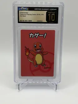 2019 POKEMON OLD MAID CHARMANDER PSA 10 - Image 1