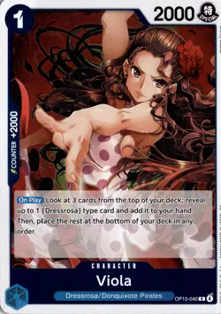 Viola R Adventure on Kami's Island OP15-040 One Piece TCG - Image 1
