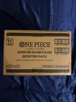 One Piece OP15-EB04 Adventure On Kami’s Island Case 144 Sleeved Booster Packs - Image 2