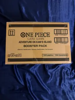 One Piece OP15-EB04 Adventure On Kami’s Island Case 144 Sleeved Booster Packs - Image 4