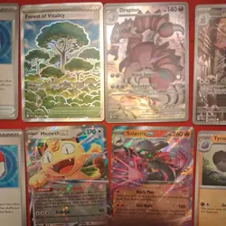 Pokemon Card Lot Of 14 Cards - Image 1