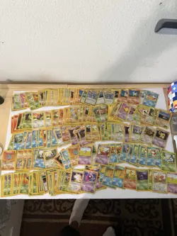HUGE VINTAGE POKEMON CARD LOT First Editions - Shadowless - Base Set - Fossil - Image 1