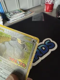 Pokemon Slaking Reverse Holo Stamped from EX Deoxys 15/107 in DMG condition. - Image 3